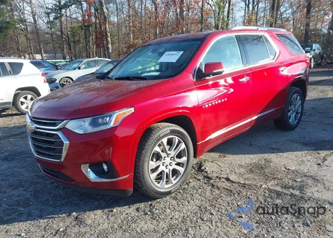 2018 Chevrolet Traverse Premier from USA, damaged, VIN 1GNERKKWXJJ251376